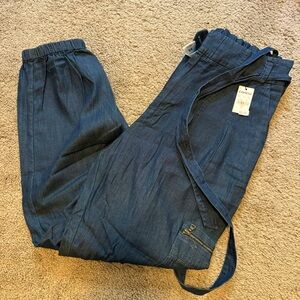 NWT Express high waist light weight denim jogger